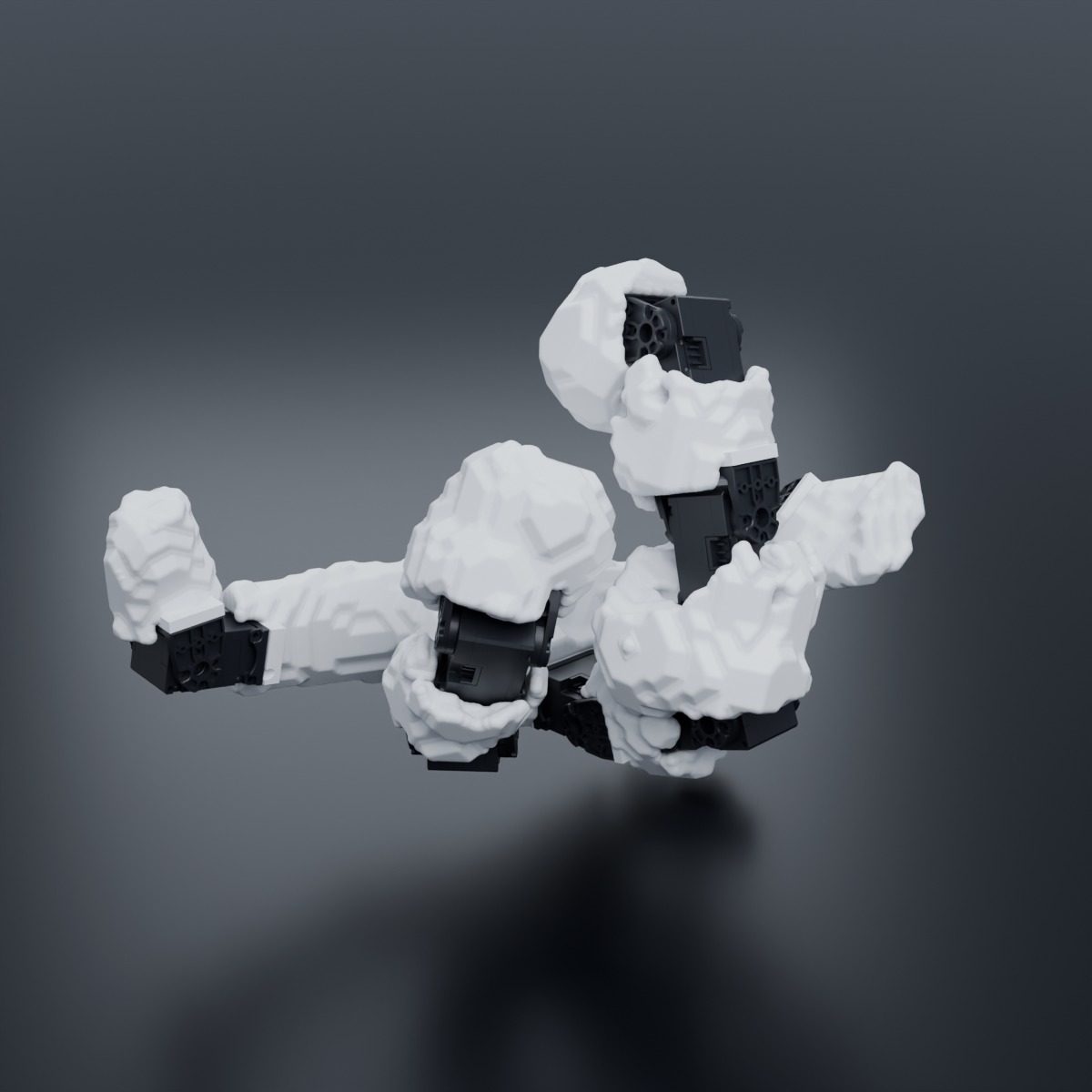 The evolved pentadactyl holding design