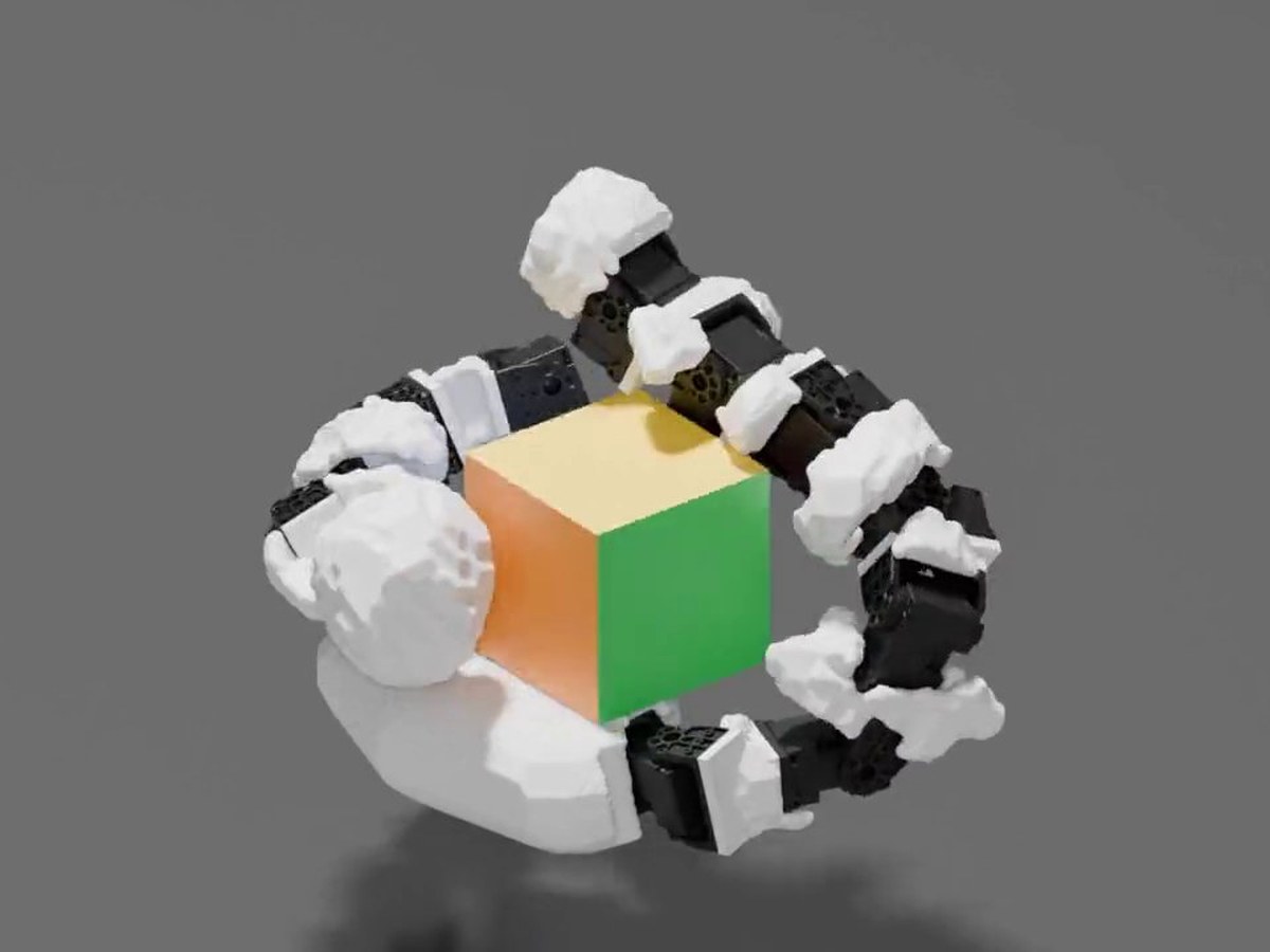 Train: the didactyl rotator trained in simulation